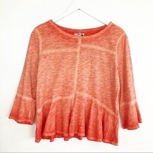 Anthropologie AKEMI + KIN Ruffled Blouse Size Medium
